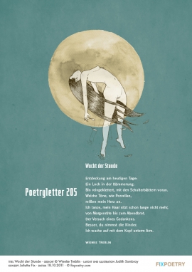 Poetryletter 205, Wienke Treblin, Judith Sombray