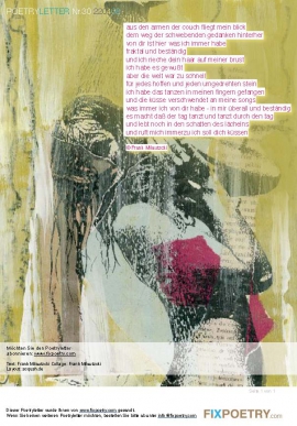 Poetryletter 30, Frank Milautzcki