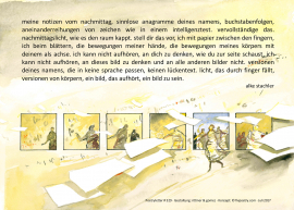 meine notizen, Stachler, rittiner & gomez