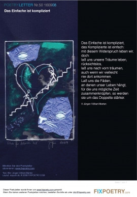 Poetryletter 50, Jürgen Völkert-Marten