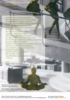 Poetryletter 55, Julietta Fix, Frank Milautzcki