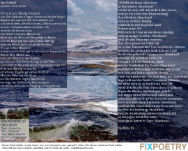 Poetryletter 58, Julietta Fix, Oliver Tiemann, Korinna Feierabend