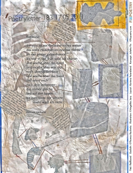 Poetryletter 183, Thomas Rackwitz, Angelika Janz, Korinna Feierabend