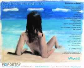 Poetryletter 102, Christian Kreis, Martin Väterlein, Korinna Feierabend