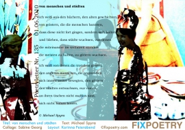 Poetryletter 135, Michael Spyra, Sabine Georg, Korinna Feierabend