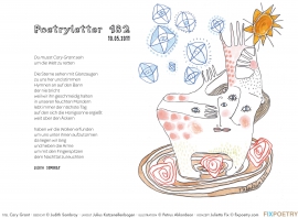Poetryletter 182, Judith Sombray, Petrus Akkordeon