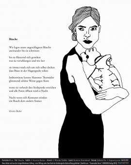 Poetryletter 219, Kerstin Becker, Wienke Treblin, Korinna Feierabend
