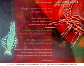 Poetryletter 74, Frank Schmitter, Sabine Georg, Korinna Feierabend