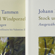 Bd. 1: Stock und Laterne Ausgewählte Gedichte 1969-2019 Bd. 2: Wind und Windporzellan Nachdichtungen. Von Guillaume Apollinaire bis Valentino Zeichen
