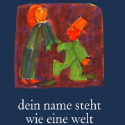 Dein Name steht wie eine Welt, Rainer Strobelt, Segler