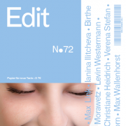 Edit 72 | Papier für neue Texte
