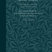 Der zarte Faden, den die Schönheit spinnt, Edward de Vere, Kurt Kreiler, Suhrkamp