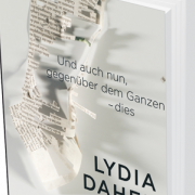 Und auch nun, gegenüber dem Ganzen – dies, Lydia Daher, Voland und Quist