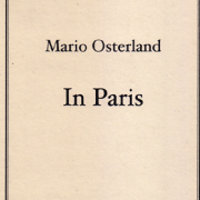Mario Osterland, in Paris, parasitenpresse