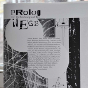 Prolog ·Heft für Zeichnung und Text · "Wege" Nr. X6 / 2017 · 10 . Jahrgang