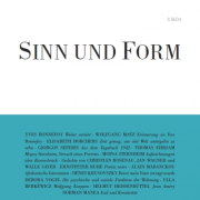 Sinn und Form 1/2017