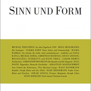 Sinn und Form | 70. Jahr, Heft I | Januar / Februar 2018