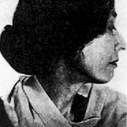 Photograph from "Lola Ridge," Living Authors, A Book of Biographies, ed. Dilly Tante (New York: H. W. Wilson, 1935) 341.