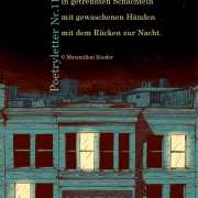 Poetryletter 112, Maximilian Zander, Michael Zauner, Korinna Feierabend