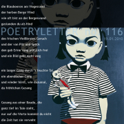 Poetryletter 116, Paul-Alfred Kleinert, Li Zhihong, Korinna Feierabend