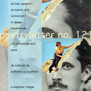 Poetryletter 121, Siegfried Völlger, Daniele Villa, Korinna Feierabend