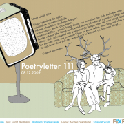 Poetryletter 111, Gerrit Wustmann, Wienke Treblin, Korinna Feierabend