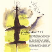 Poetryletter 175, Carl Christian Elze, Wiebke Logemann, Korinna Feierabend