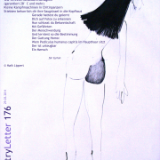 Poetryletter 176, Maik Lippert, Maria Schoof, Korinna Feierabend