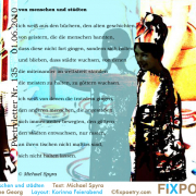 Poetryletter 135, Michael Spyra, Sabine Georg, Korinna Feierabend