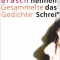 Die nennen das Schrei, Thomas Brasch, Suhrkamp