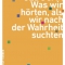 Was wir hörten, als wir nach der Wahrheit suchten, Selim Özdogan, rhein wörtlich e.V.