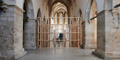 Gratis Eintritt in die Klanginstallation „Ton-Würfel (2018)“ im Klangraum Krems Minoritenkirche.