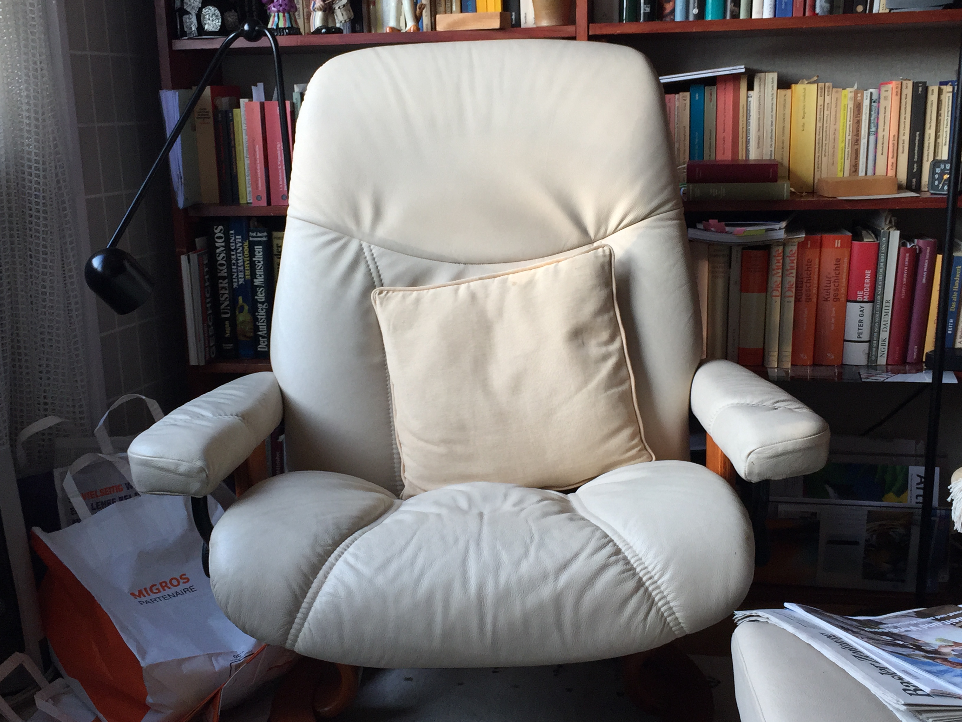Der leere Sessel des Autors