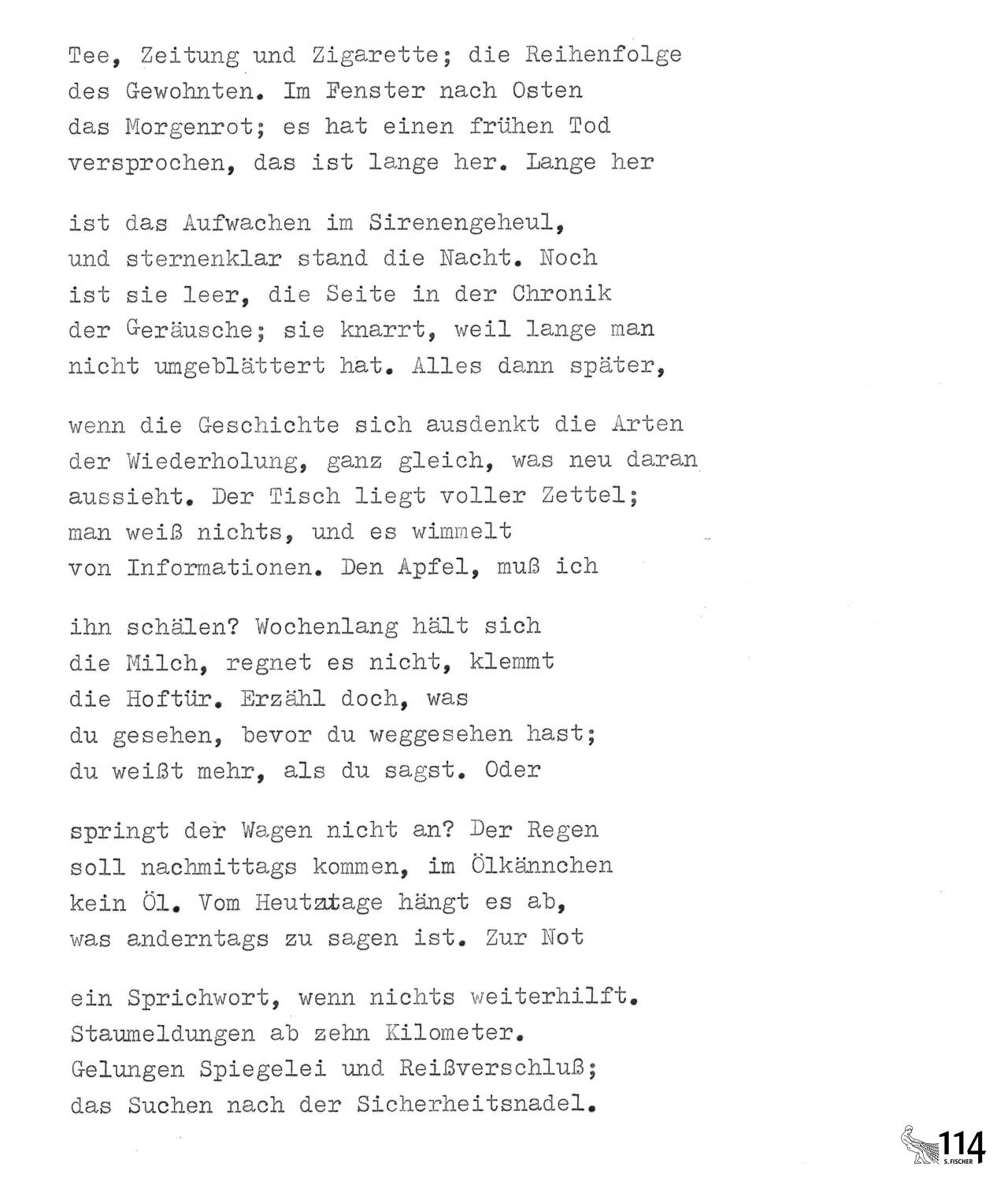 Jürgen Becker, Später, wenn