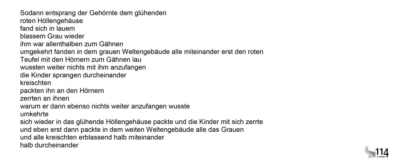 Michael Fehr, Der Teufel und das Grauen