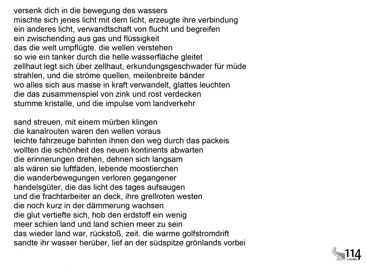 Nico Bleutge, versenk dich in die bewegung des wassers