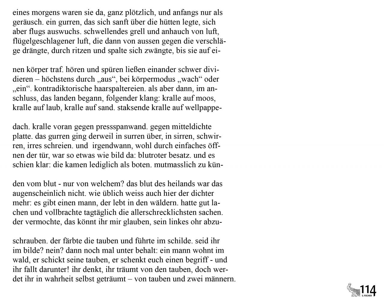 Ulf Stolterfoht, eines morgens waren sie da