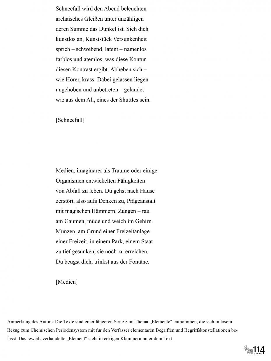 Steffen Popp, Elemente (2 von 113)