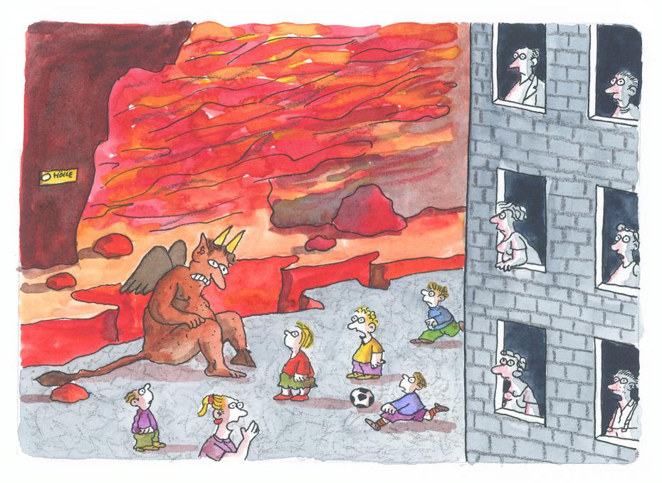 Papan: Michael Fehr, Der Teufel und das Grauen