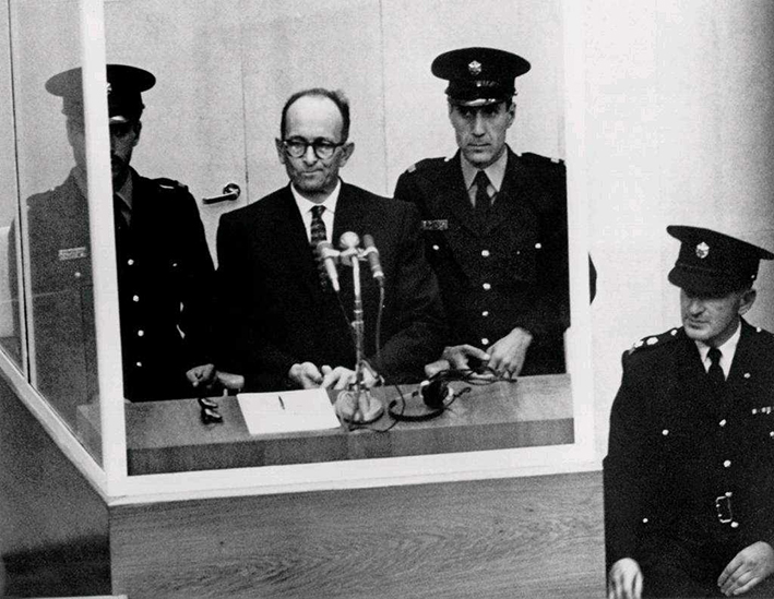 Adolf Eichmann on trial #1 - the man in the glass booth | via Flickr (CC BY 2.0)