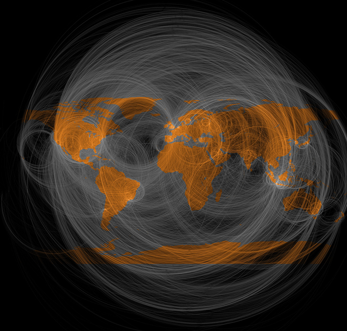 Geography of Twitter @replies | CC BY 2.0