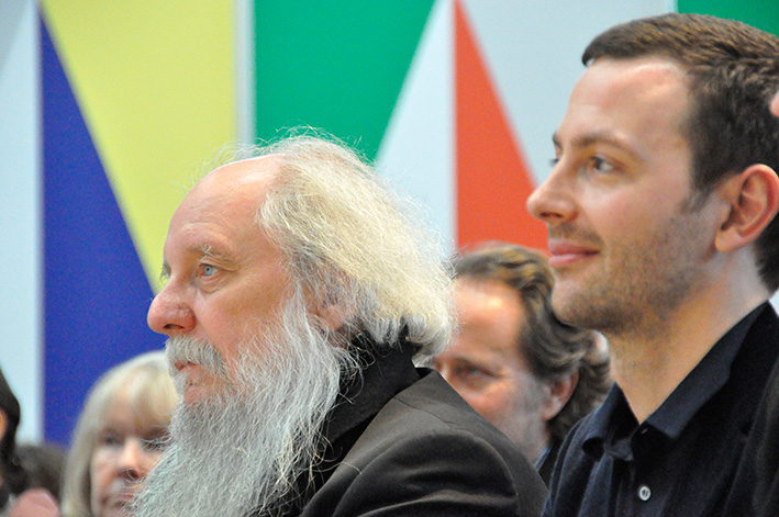 Preisträger Klaus Schöffling und Sebastian Guggolz