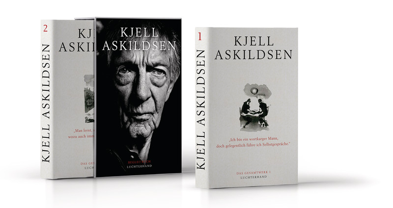Kjell Askildsen: Ich bin ein wortkarger Mann, doch gelegentlich führe ich Selbstgespräche (Bd.1), Man lernt, solange man lebt, wozu auch immer das gut sein soll (Bd. 2). Luchterhand 2019. Aus dem Norwegischen von Hinrich Schmidt-Henkel. 1.059 Seiten. 48,- Euro.
