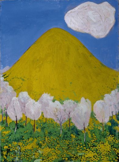 Cuno Amiet Cuno Amiet (1868–1961): Der gelbe Hügel, 1903, Tempera auf Leinwand; Kunstmuseum Solothurn
© Daniel Thalmann, Aarau