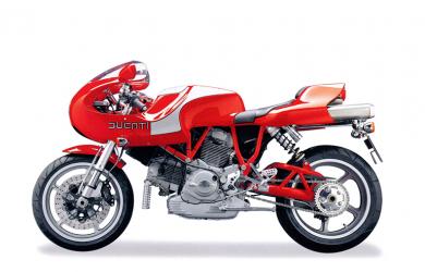 Hoffmann_202 Die Ducati MH 900e von 2001 war das erste ausschliesslich über das Internet verkaufte Motorrad.