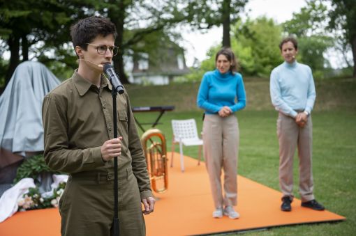 Theater Basel Jonas Götzinger, Wanda Winzenried, Moritz von Treuenfels – Foto © Priska Ketterer