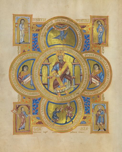 Biblioteca Apostolica Vaticana. Rom Evangeliar Heinrichs II. Um 1024. Biblioteca Apostolica Vaticana. Rom