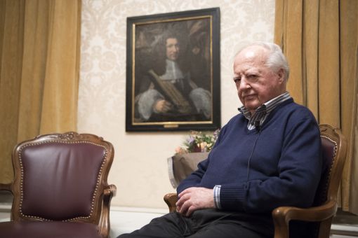 Arnold Hottinger Arnold Hottinger an seinem 90. Geburtstag (Foto: Journal21.ch/Keystone/Anthony Anex)