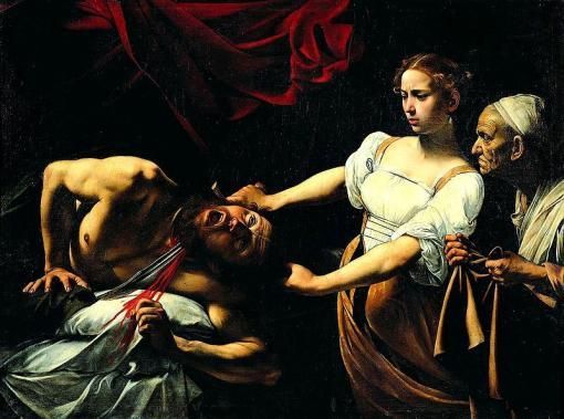 Carvaggio Er war einer der grössten italienischen Maler des Frühbarock. Um ihn ranken sich zahlreiche Legenden. Er war wegen Gewalttätigkeit in mehrere Gerichtsprozesse verwickelt und wegen Waffenbesitzes und körperlichen Attacken inhaftiert. Sein Verehrung junger Knaben wurde ihm später angekreidet. Nach seinem Tod entstand der „Mythos Caravaggio“. Der im Dorf Caravaggio bei Bergamo Geborene gilt heute als einer der grössten italienischen Künster; er übte entscheidenden Einfluss auf viele europäische Maler aus. Das Bild Judith und Holofernes (oben) befindet sich in der Galleria Nazionale d'Arte Antica in Rom.