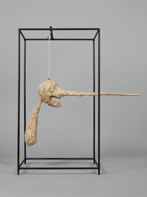 Alberto Giacometti: Le Nez Alberto Giacometti: Le Nez, 1947-49, Gips, 43.6x9x61.1 cm, Fondation Giacometti, Paris